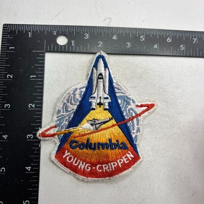NASA Space Shuttle COLUMBIA Mission STS-1 Astronaut Patch 64ay