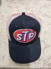 STP Motor Oil H3 Headwear Racing Trucker Cap Hat Adjustable Snapback