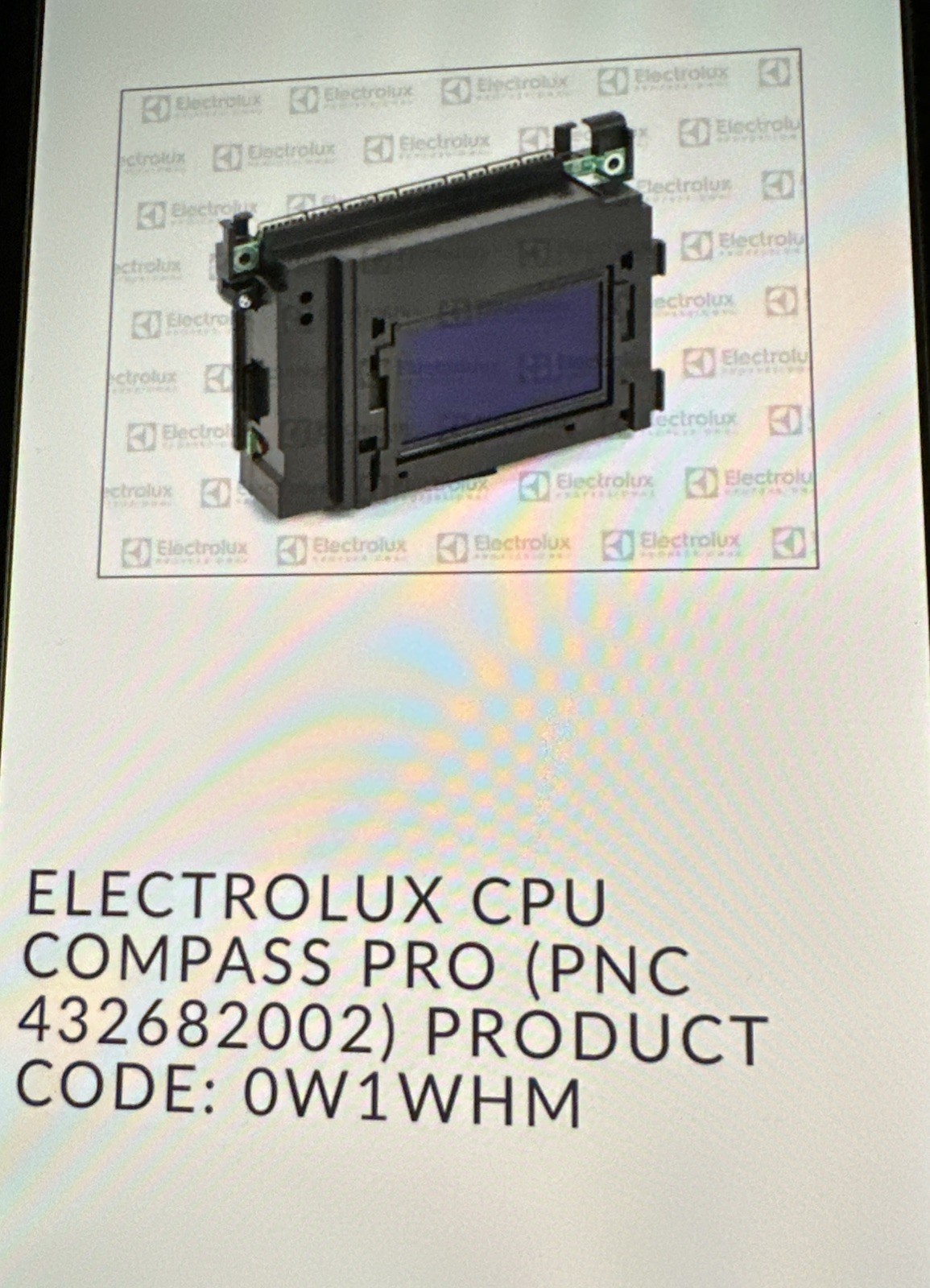 Electrolux Professional Compass Pro CPU 432682002 0w1whm Washing Machine Tumble