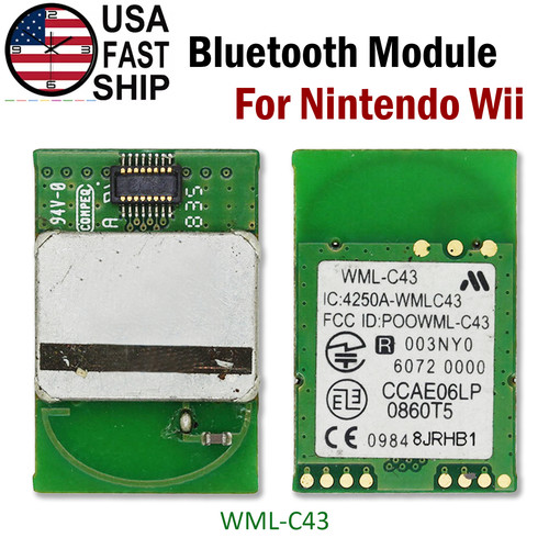 OEM Bluetooth Module WML-C43 Board Card Chip For Nintendo Wii RVL-001 Console US