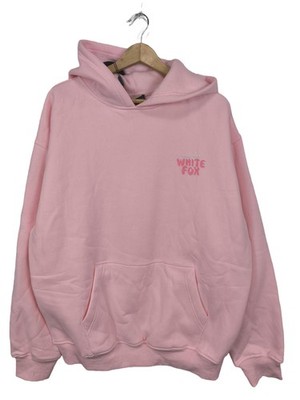 WHITE FOX Kapuzensweatshirt Damen Sweat Gr. DE 38 pink Casual-Look