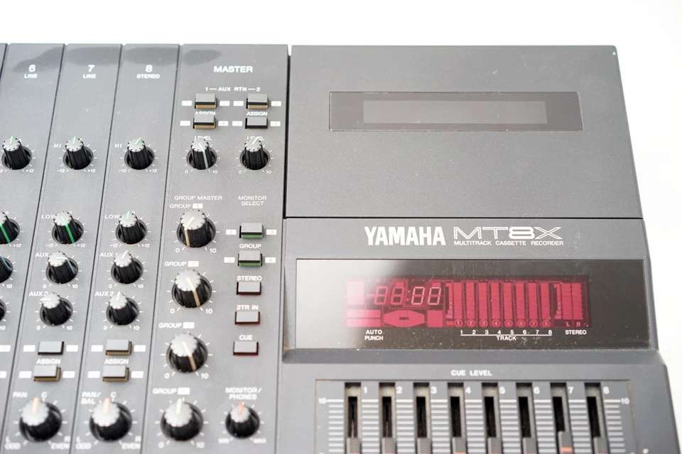 YAMAHA MT8X Multitrack Cassette Recorder Mixer MTR Vintage Tested Japan - Image 4 of 4