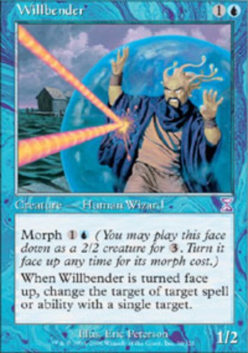 Timeshifted Willbender - Foil x1 Light Play, English Magic Mtg M:tG