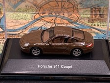 Schuco Model Car 1:87 H0 Porsche 911 Coupe Brown