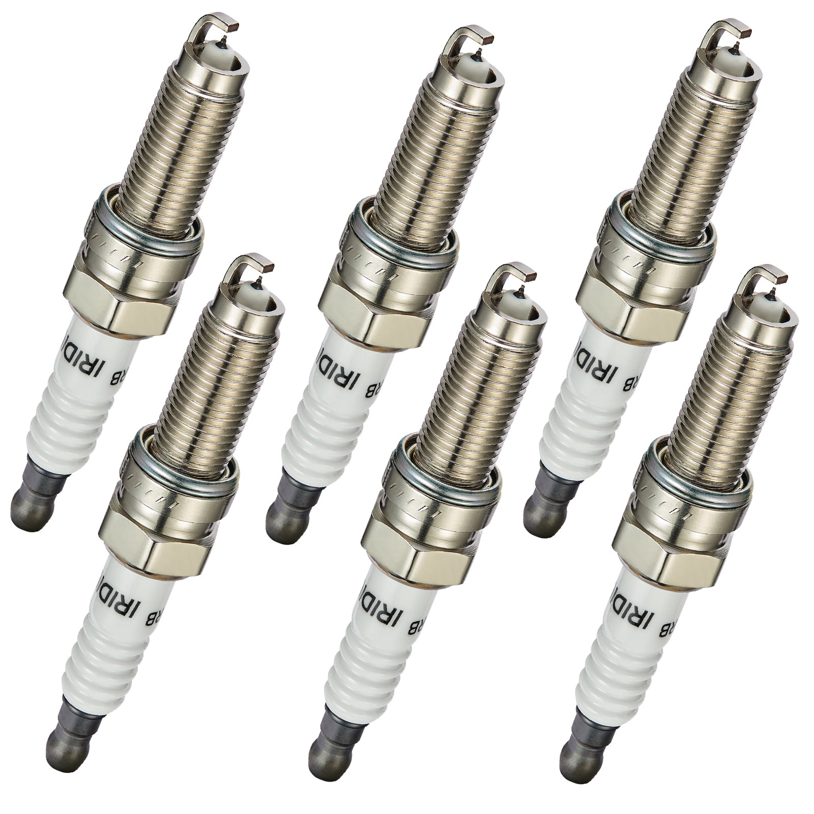6PCS Iridium Spark Plugs Fit For 2009-2012 Acura TL TSX 3.5L V6 ILZKR7B11 7751