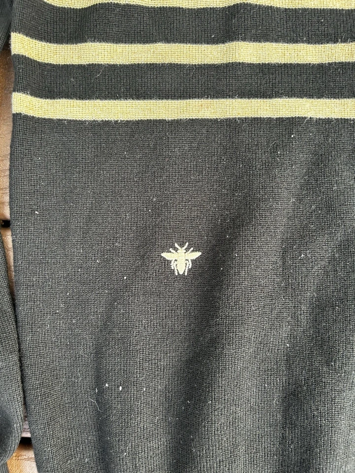 Suéter para mujer Christian Dior XS a rayas blancas y negras Foto 2 de 4