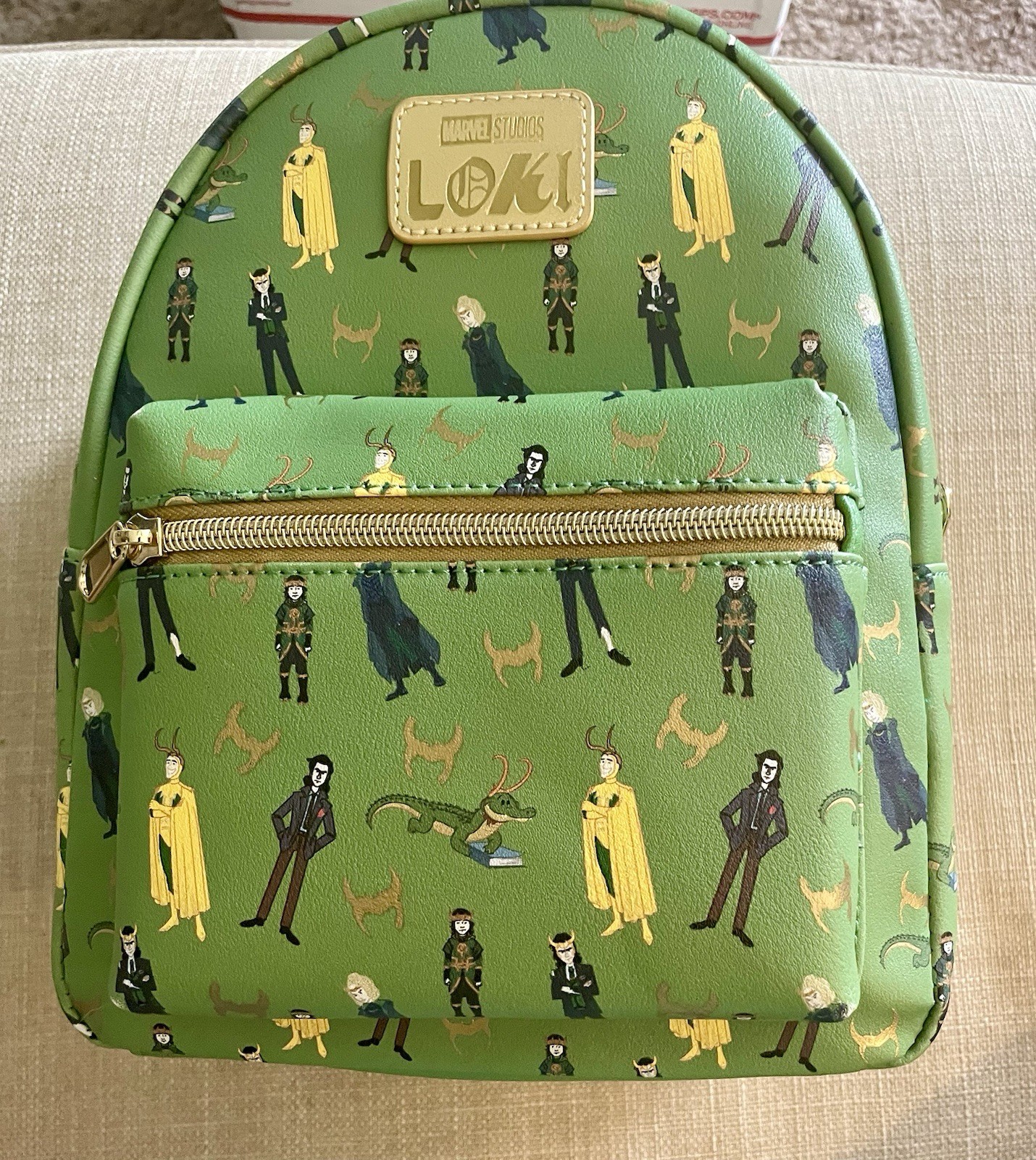Loungefly Mini Backpack featuring Marvel Loki design