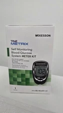True Metrix Self Monitoring Blood Glucose System Meter Kit With Strip & Lancets