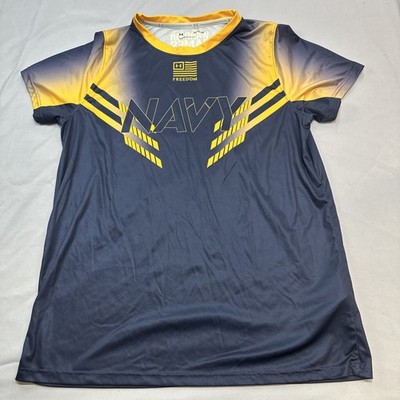 Under Armour Navy Shirt Womens XL Blue Freedom DOD Warrior Games Jersey