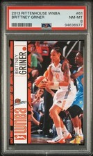 2013 Rittenhouse WNBA Brittney Griner Rookie PSA 8 W25 Registry Phoenix Mercury