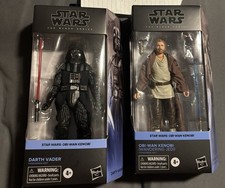 Hasbro The Black Series Darth Vader & Obi-Wan Kenobi Figures Star Wars