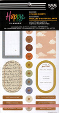 Happy Planner UPLIFTING NOTES 555 Pieces BRAND NEW 30 Pages of Stickers