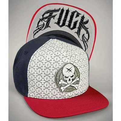 Hyraw Snapback Cap - Crossbones