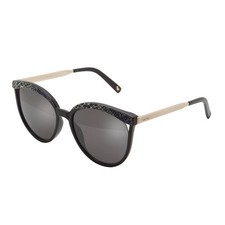 Nine West Women  s Round Black Sunglasses 100 UV Protection Fashion New