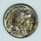 1935 Buffalo Nickel Uncirculated BU UNC Indian Head 5c Coin