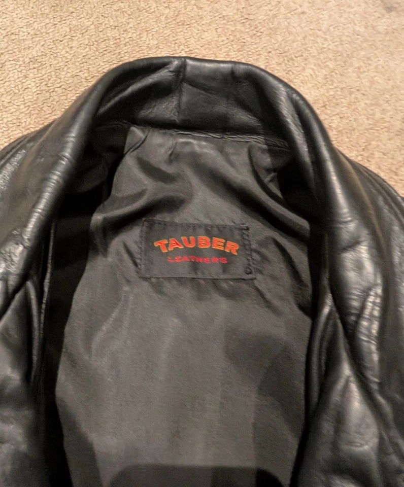 Vintage Taubers Leathers - Image 2 of 4