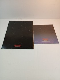 original Nintendo NES Zapper & Control Deck  Console Booklet Instruction Manual