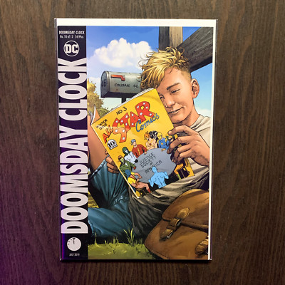 Doomsday Clock #10B: DC Comics (2019) VF - Dr. Manhattan, Justice Society
