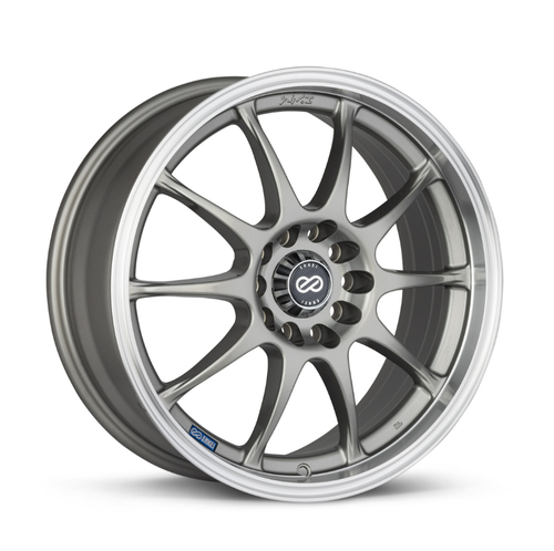 Enkei J10 16x7 5x100/114.3 38mm Offset 72.62mm Bore Dia Silver Paint Wheel