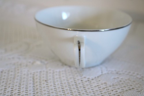 FINE CHINA OF JAPAN PLATINUM WHEAT MSI 28 Pcs 7 Pc Place Setting Service for 4 - Picture 9 of 21
