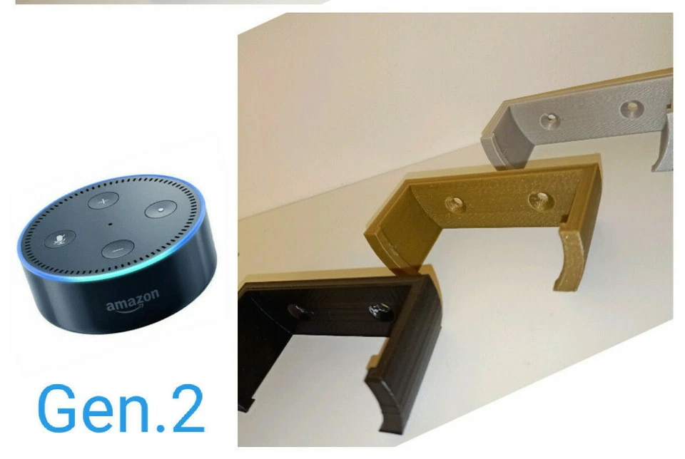 Amazon Echo Dot 2 Generation Halterung | Wandhalterung | Zubehör | Gen. 2 - Bild 2 von 3