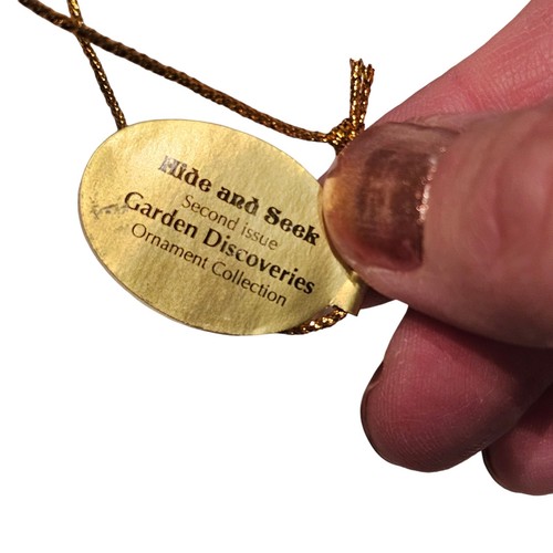 The Bradford Editions Garden Discoveries Kitten Ornaments Set of 3 Bells *READ* - Picture 21 of 22