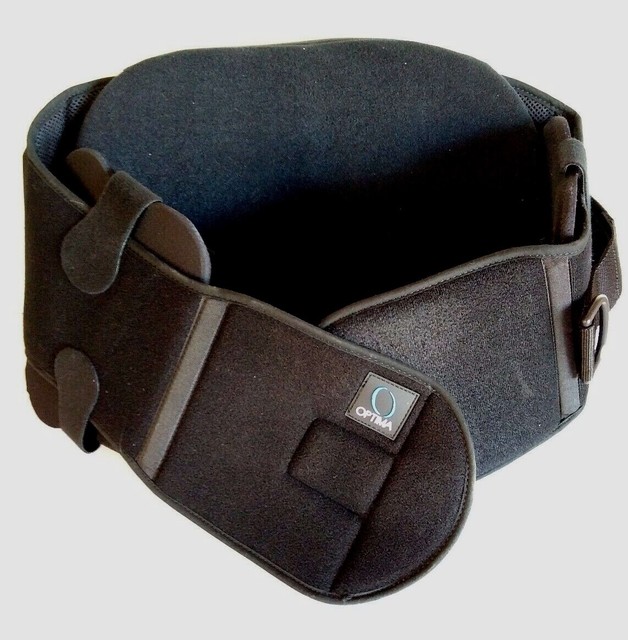 Optima Manufacturing Prime Series Back Brace XL Black eBay