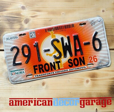 Mexico Nummernschild * Kennzeichen* license plate* Sonora *