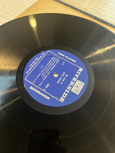 The Soul Of Jazz Piano LP RIVERSIDE S-7 MONO DG 1962 THELONIOUS MONK BILL EVANS - Picture 4 of 7