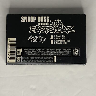 Snoop Doggy Dogg Tha Eastsidaz G'd Up Cassette Tape single