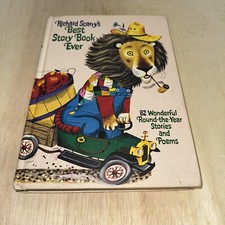 Vintage Richard Scarry's Best story book ever 1968. Hardcover.