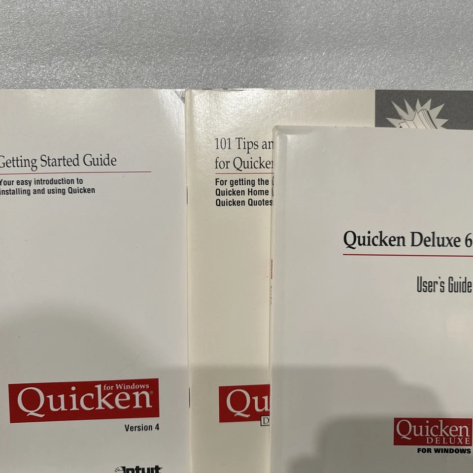QUICKEN FINANCIAL SUITE FOR WINDOWS 95 & 3.1  - Image 4 of 4