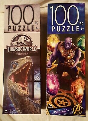 Details about   NEW Cardinal Set of 2 100 Piece Puzzles Spiderman & Avengers Infinity War