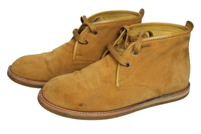 Louis Vuitton Womens Shoes Chukka Desert Boots 36 6 Tan Suede 