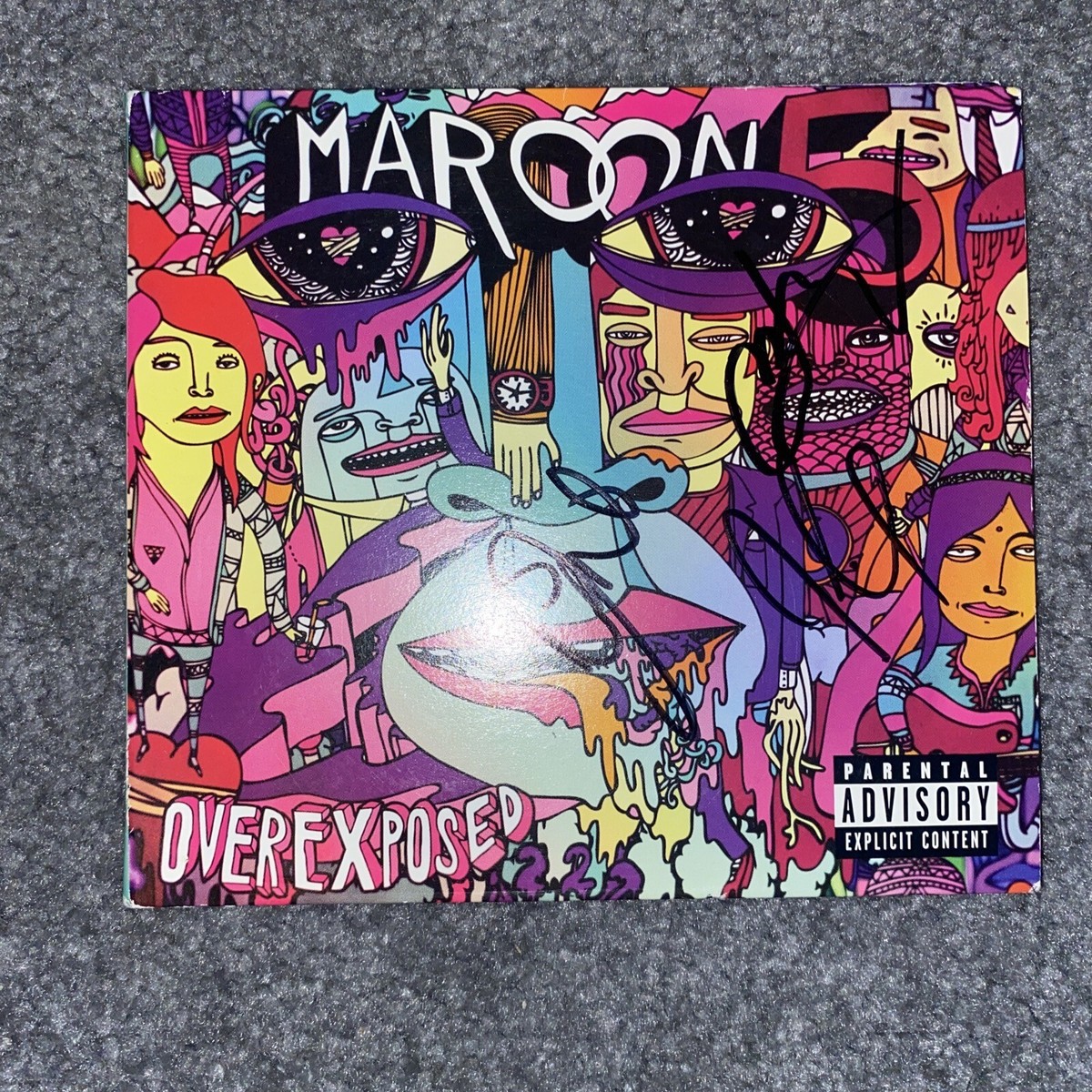 Maroon 5 Autographed Signed Cd Booklet | eBay