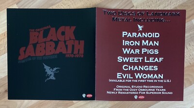 Black Sabbath アルバムコレクション Black Sabbath Black Sabbath 1970-1987 Digital Remaster
