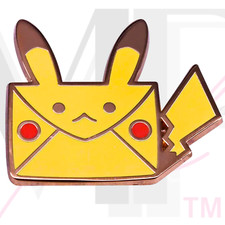 Pokemon Hard Enamel Pin Mashup Envelope and Pikachu "Pikaclope"