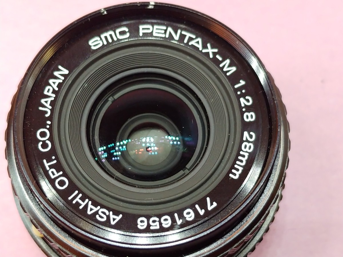 SMC Pentax M 28mm 1:2.8 Manual Focus Wide Angle Lens