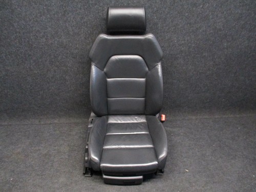 Leder Sitz Beifahrersitz Audi A6 4F Ausstattung Beifahrer vorne schwarz SOUL