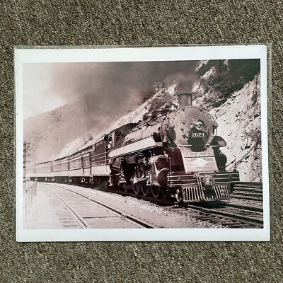 Vintage 8.5X11 Photo Lehigh Valley Railroad Asa Packer Steam Train ...