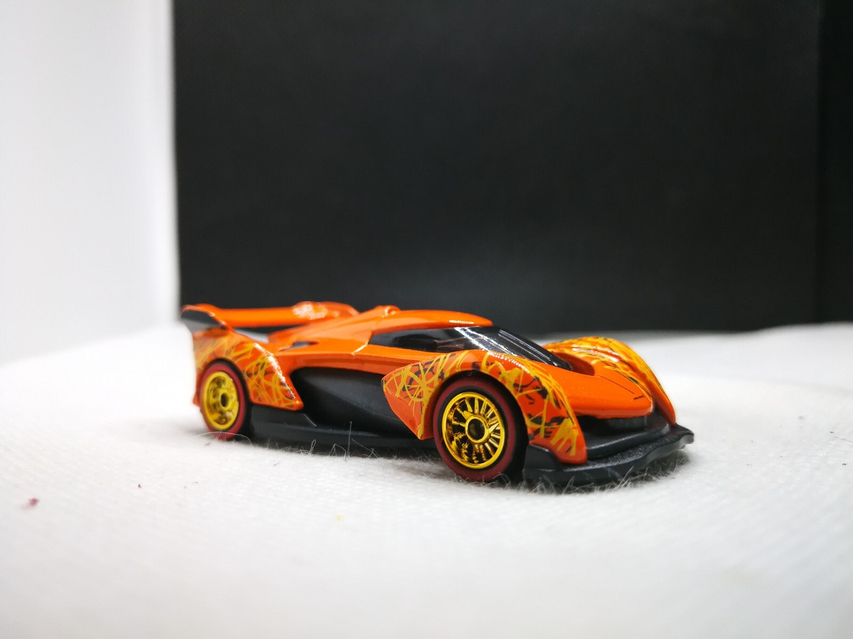 2024 HOT WHEELS PROTOTYPE FACTORY TEST RUN Orange McLaren Solus GT