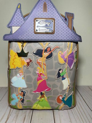 RARE!】Loungefly Disney Princess Climbing Castle Mini  display picture 1
