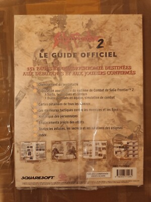 Guide De Jeu Saga Frontier II (FR) - PS1 / Playstation 1 - Sous Blister