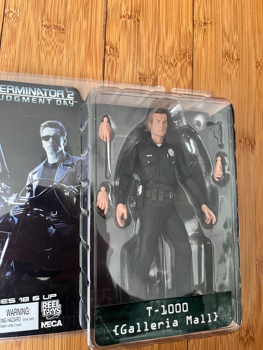 BNIB NECA TERMINATOR 2 JUDGEMENT DAY SERIES T-1000 GALLERIA MALL