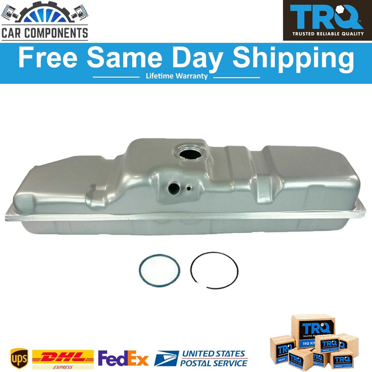 TRQ New 34 Gallon Gas Fuel Tank For 1997-2000 Chevy GMC C/K 1500