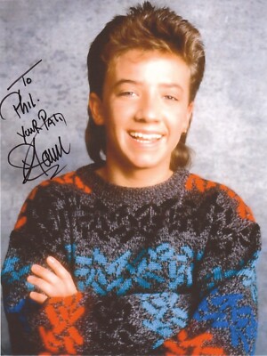 David Faustino 'Married with Children' Original Autographed 8.5x11