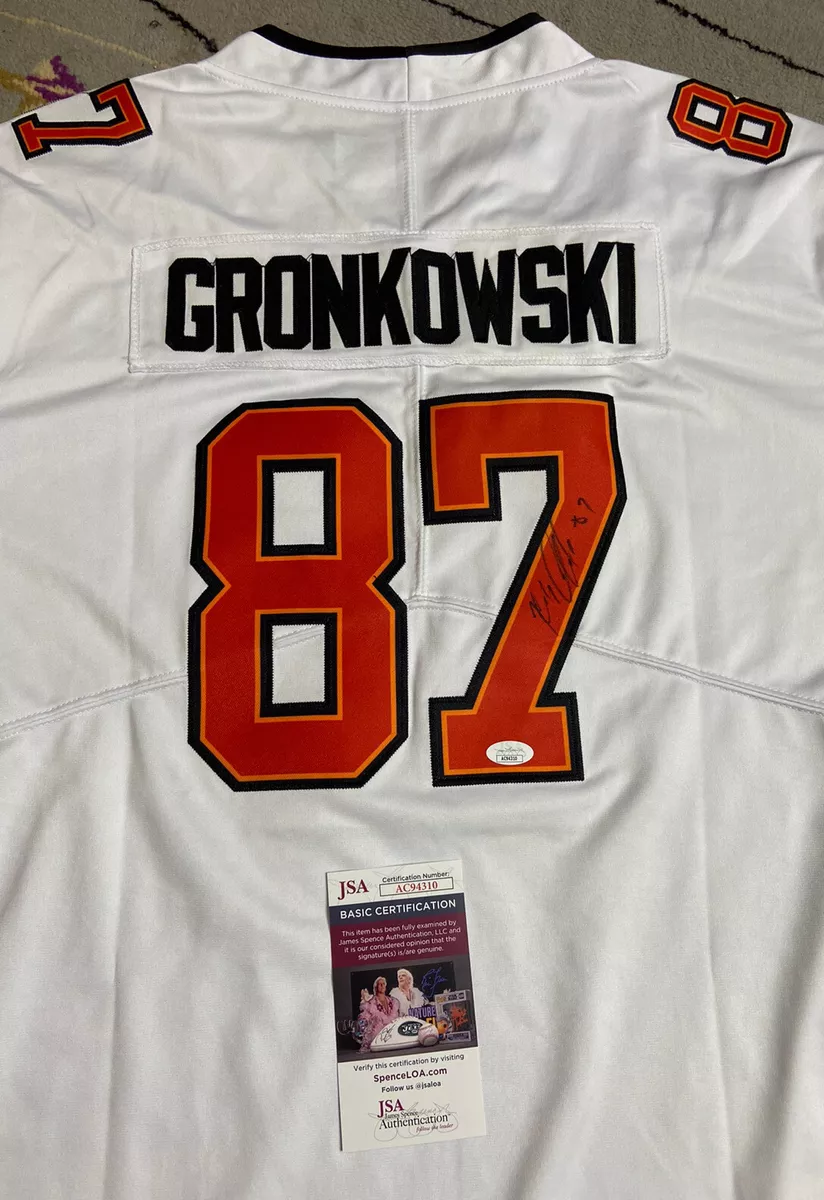 Rob Gronkowski Gronk Signed Autograph Auto Buccaneers Bucs NFL