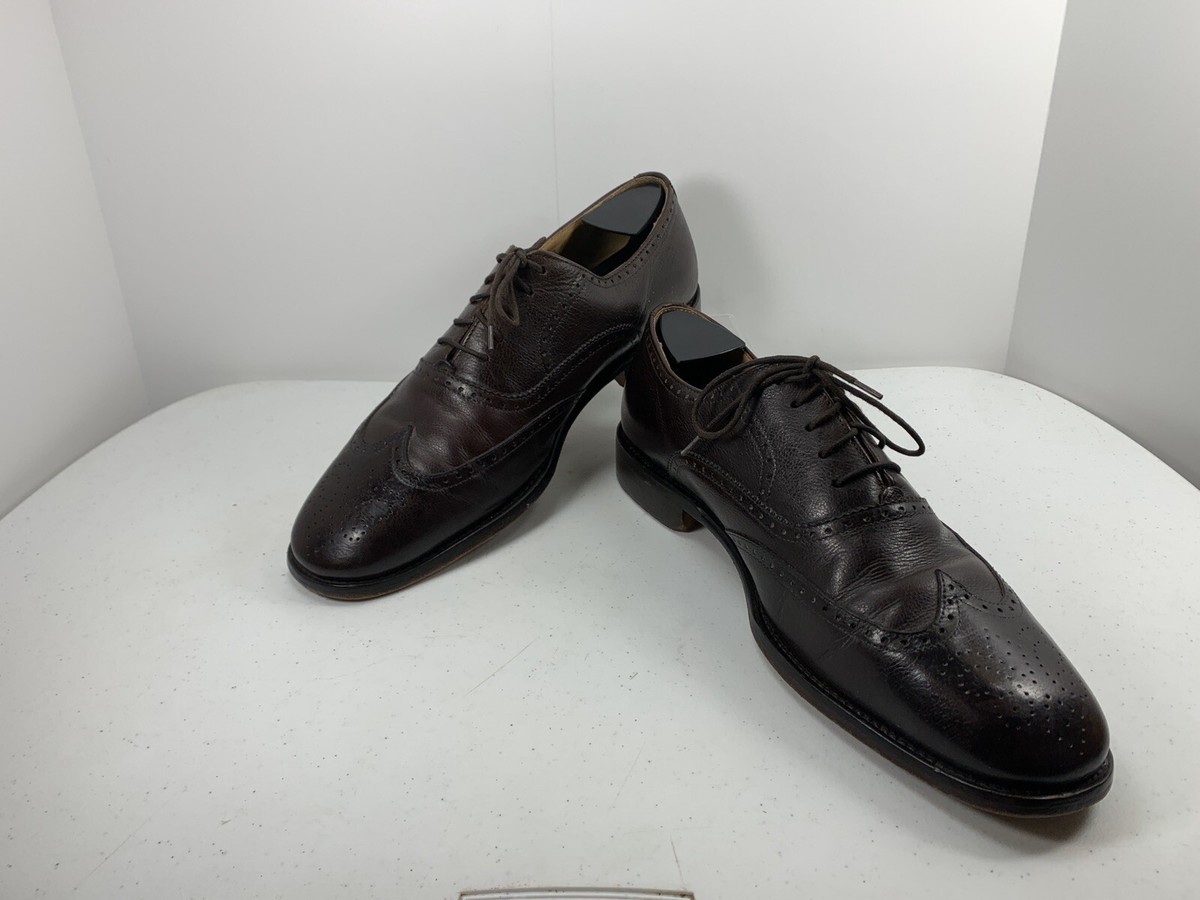 Bostonian Mens 10 M Black Leather Wingtip Oxford Dress Shoes Bostonian Men main image 3