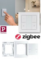 Paulmann Wandschalter üBer Touchlink Smart Home Zigbee On/Off/Dimm Gruppen2 Weiß