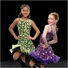 Heart Cowboy Dance Jazz Costume Country Line Dancing Pageant CXS  S, Adult M